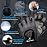 Spacepower Weight Lifting Gloves - Lightweight Breathable Gym Gloves for Women & Men (Large, Gray)
