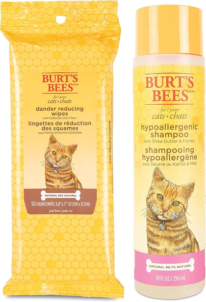 Burt's Bees for Cats Hypoallergenic Shampoo and Dander