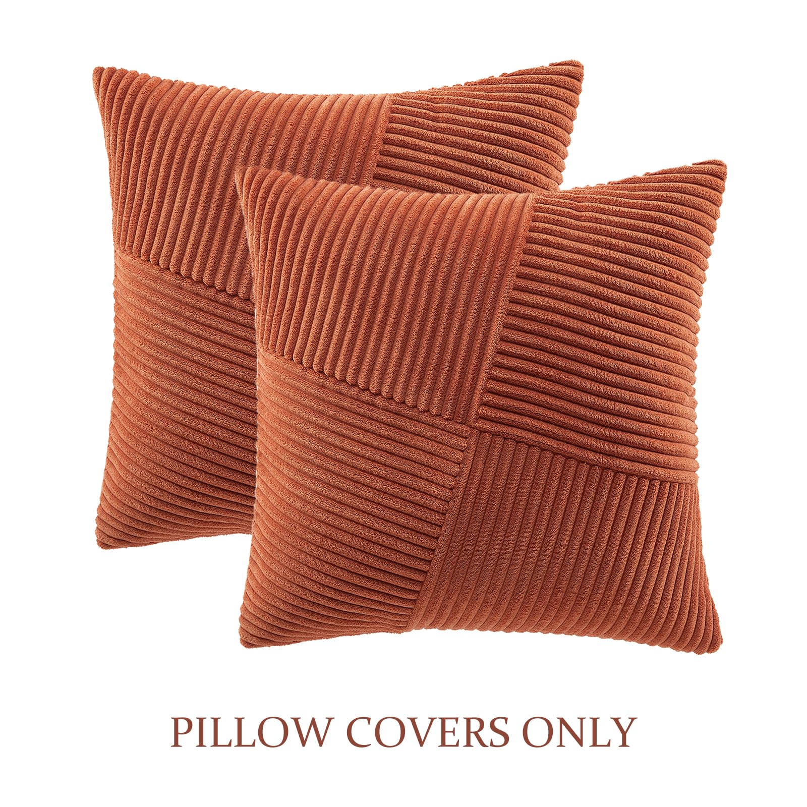 Fancy Homi Boho-Kissenbezüge 40,6 X 40,6 Cm – 2 Stück, Waldgrün, Makramee-Muster, Baumwolle-Polyester