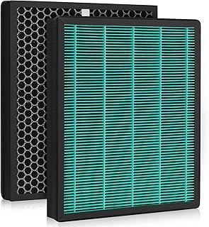 300 Replacement Filter for Coway AIRMEGA Max2 300/300S Combined True HEPA with Activated Carbon 2-in-1 Filter, AP-1515-FP