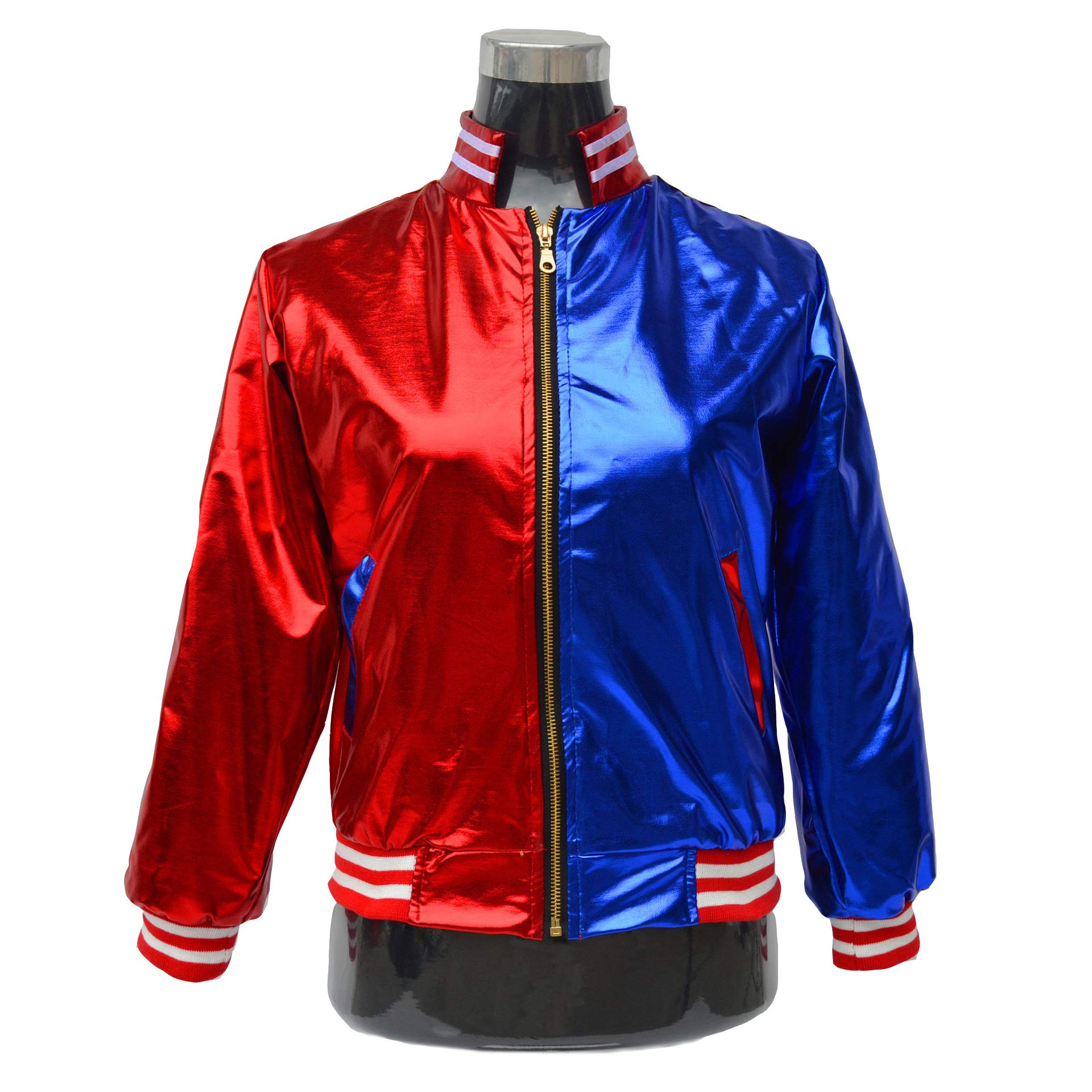Costume da donna Quinn per adulti Harley Quinn Cosplay Joker Costume Felpa Felpa Cappotto T-Shirt Pantaloncini per Carnevale Halloween