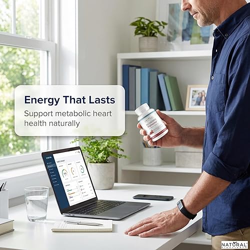 Miniatura 7 de Fitosoma de berberina con Berbevis, suplemento de absorción mejorada de 550 mg para apoyo metabólico y salud cardíaca, complejo de berberina