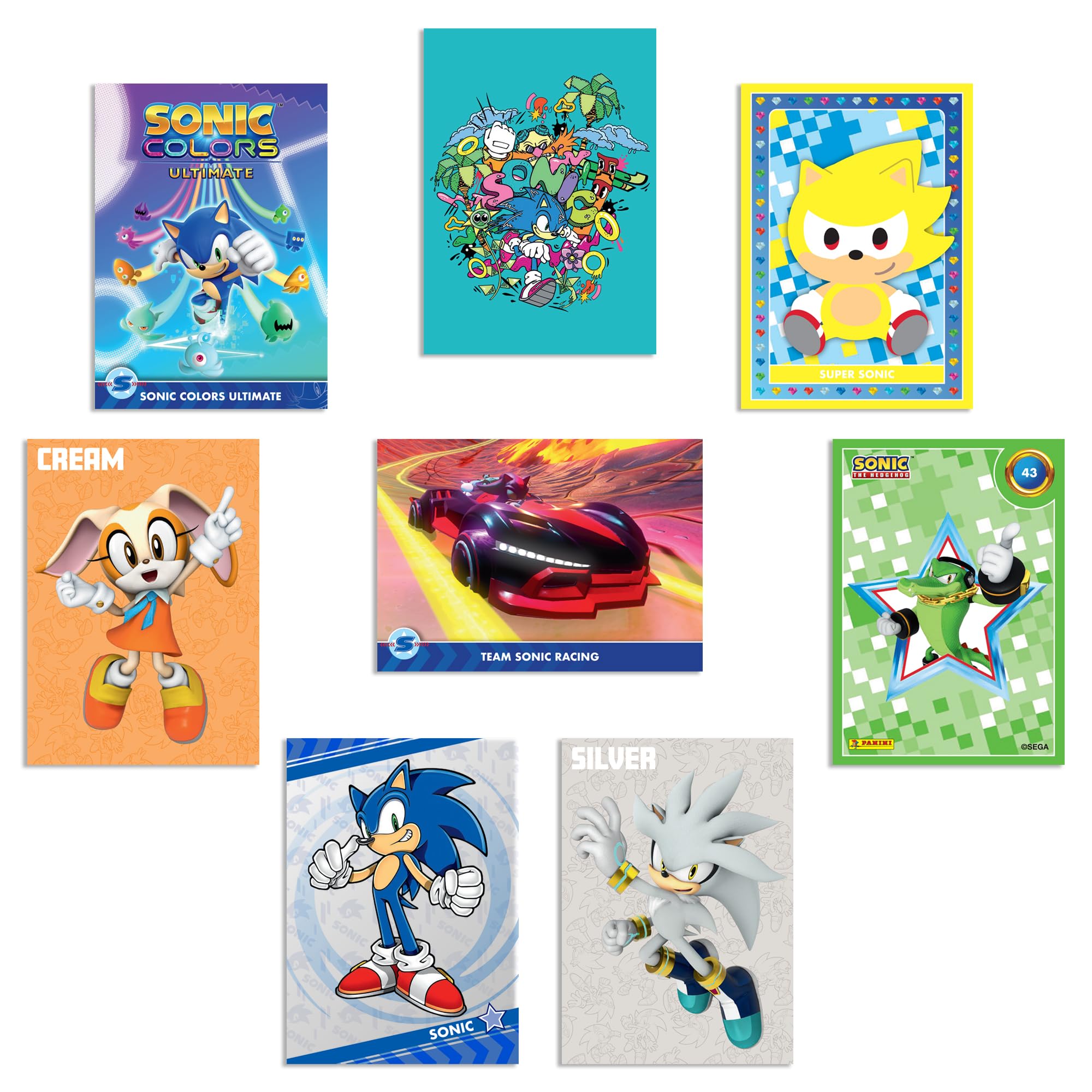 Amazon.com: PANINI Sonic The Hedgehog Classic Trading Cards