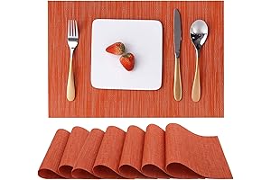 Set of 8 Placemats for Lavish Dining Experience