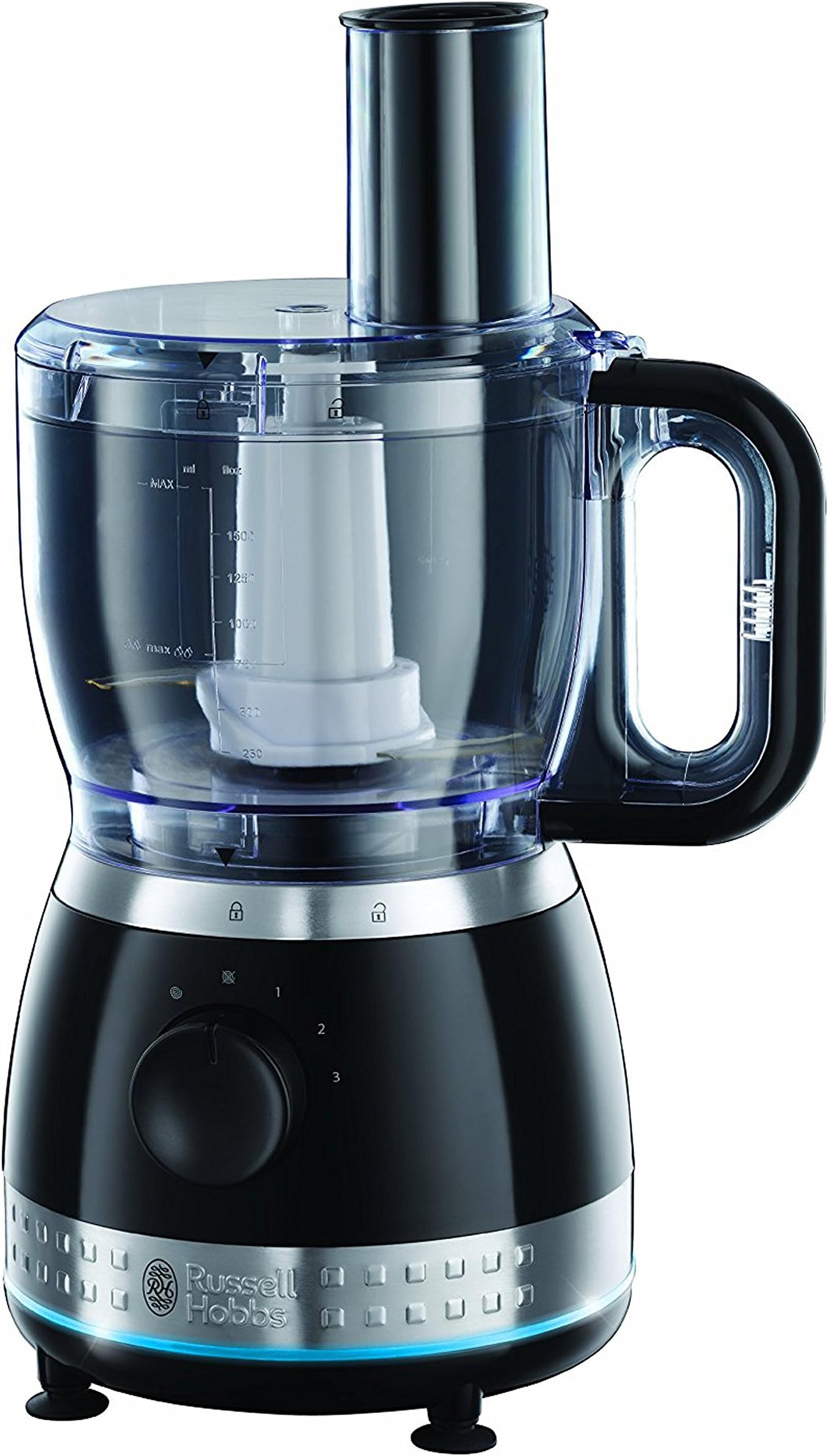 Russell Hobbs 24732 Desire Food Processor, 1.5 Litre Food Mixer with 5 Chopping, Slicing and