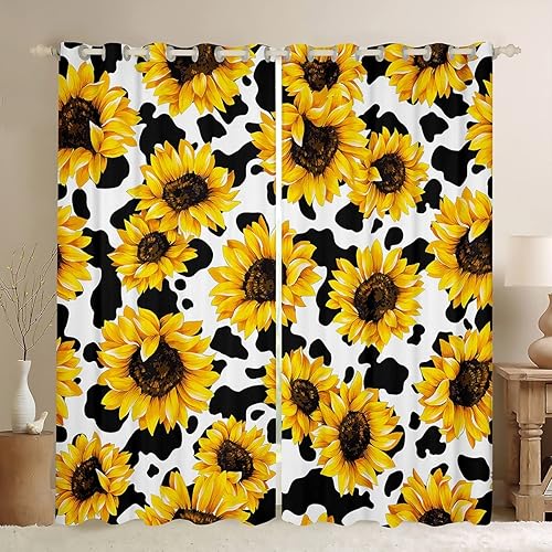 Miniatura 10 de Cortinas de ventana con diseño de gatos y mascotas, cortinas Kawaii para ventana de espacio exterior, para dormitorio, sala de estar, para niños