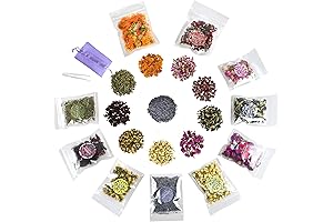 Natural Dried Flowers Kit for Soap Making