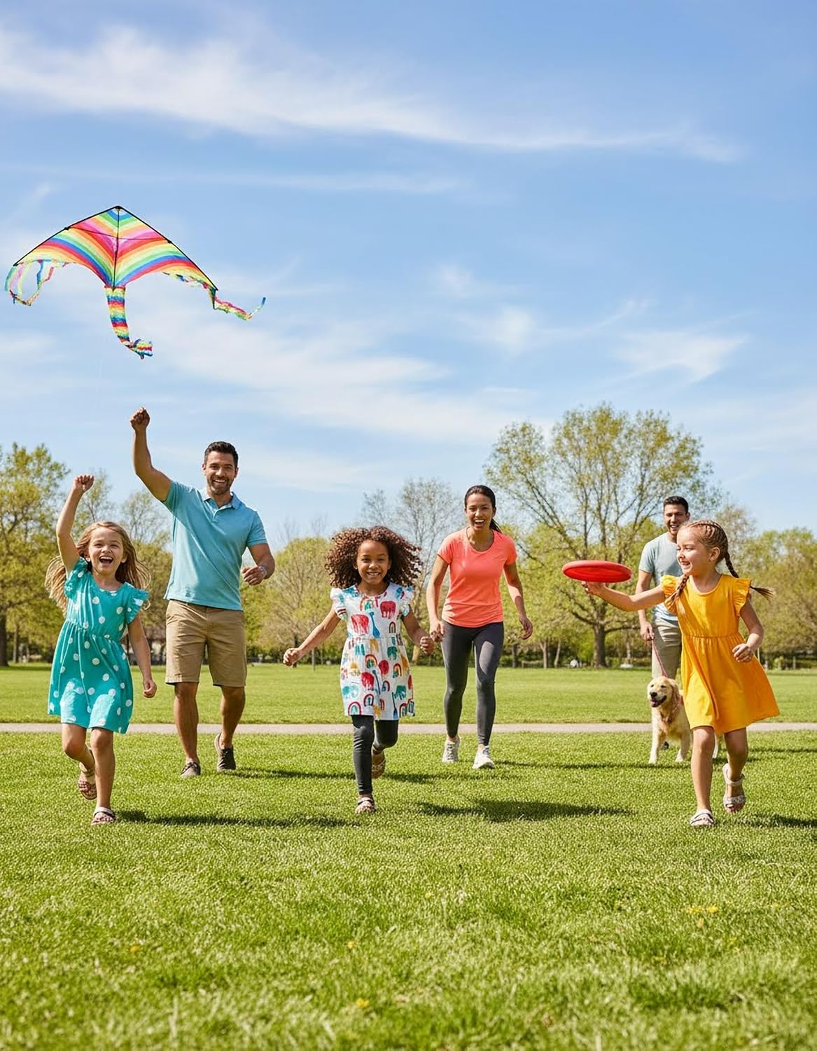 PATPAT 2/3 Pack Toddler Little Girl Ruffle Sleeve Dress Set Summer Twirl Dresses Outfits for Girls - Image 13