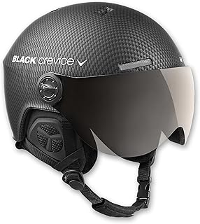 Black Crevice, Gstaad, Adults Ski Helmet