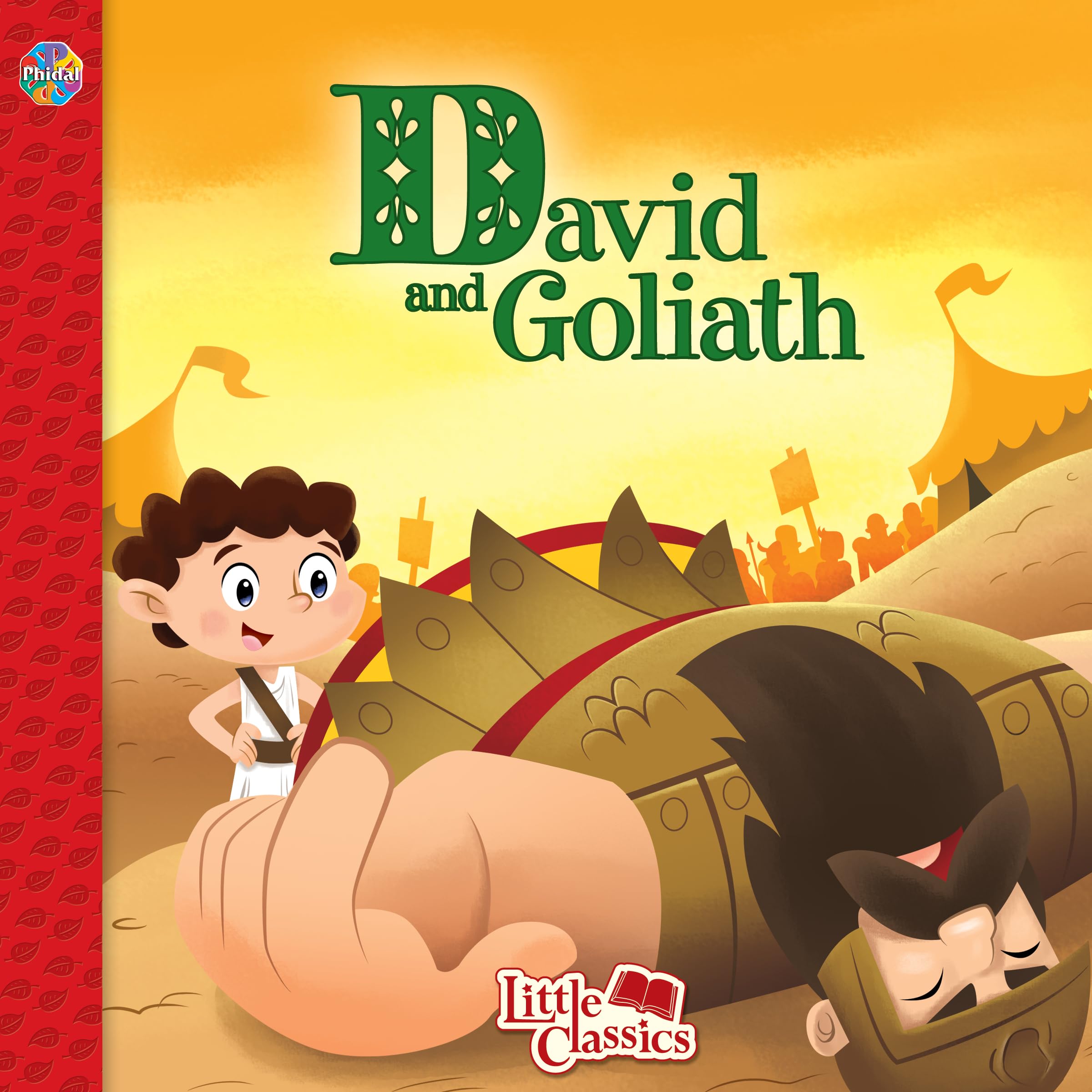 Phidal David and Goliath Little Classics - Stories for kids, 24-page storybook