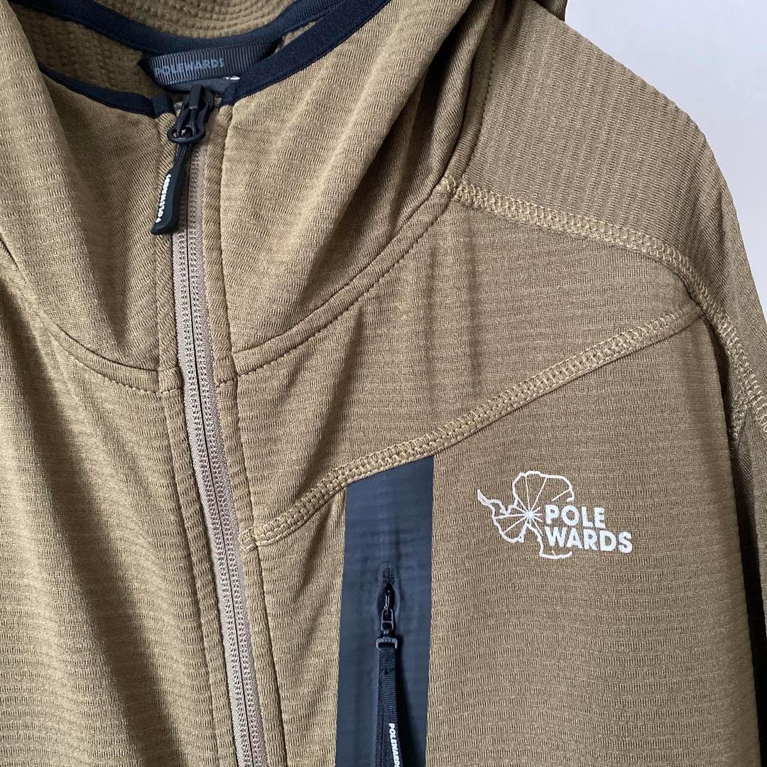 ポールワーズ メンズ ジャケットフーディー LLアウター カーキ