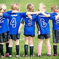 Vista 7 de Niños Juveniles de 5-15 Años Manga de Brazo y Rodilla Acolchada Manga de Pierna de Compresión Protectora