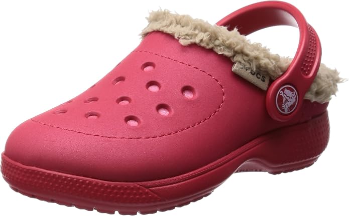 red winter crocs