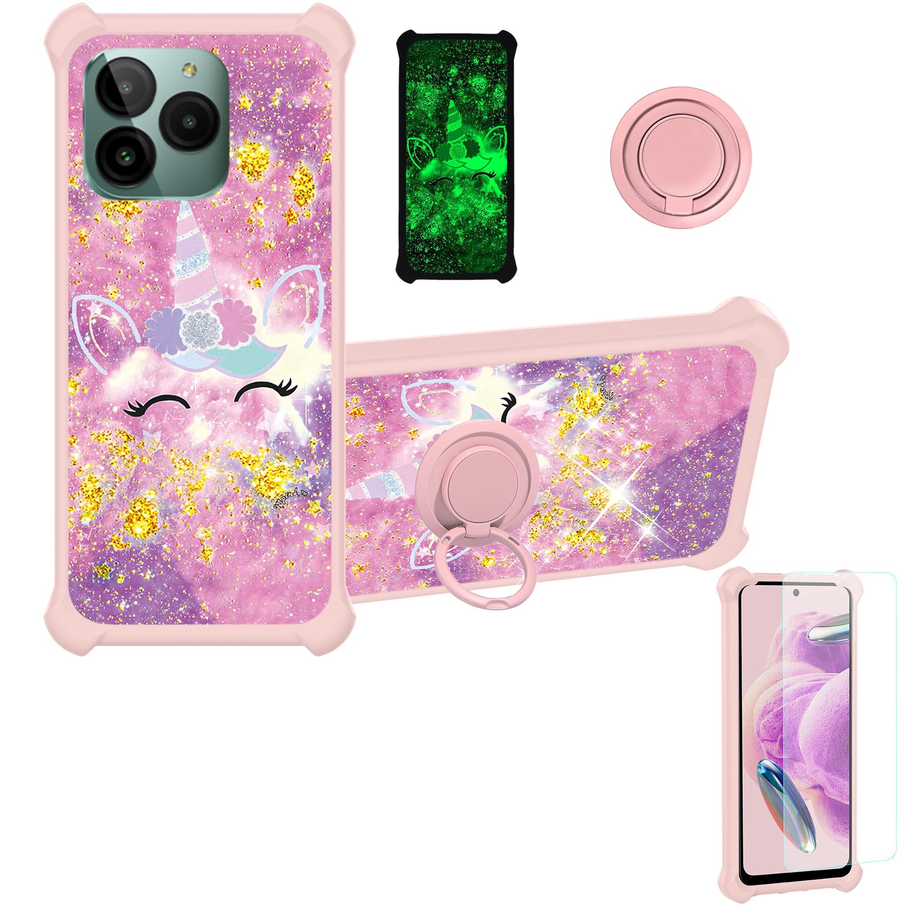 Coque antichoc BLU G54 PC et silicone anti-rayures - 8