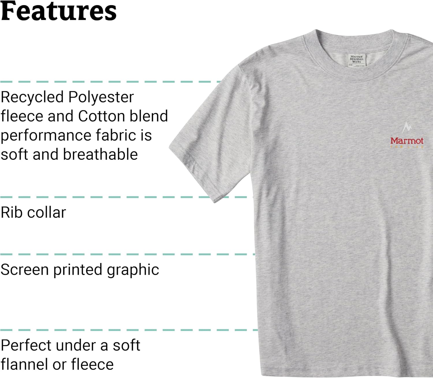 MARMOT Women's Life Tee Ss