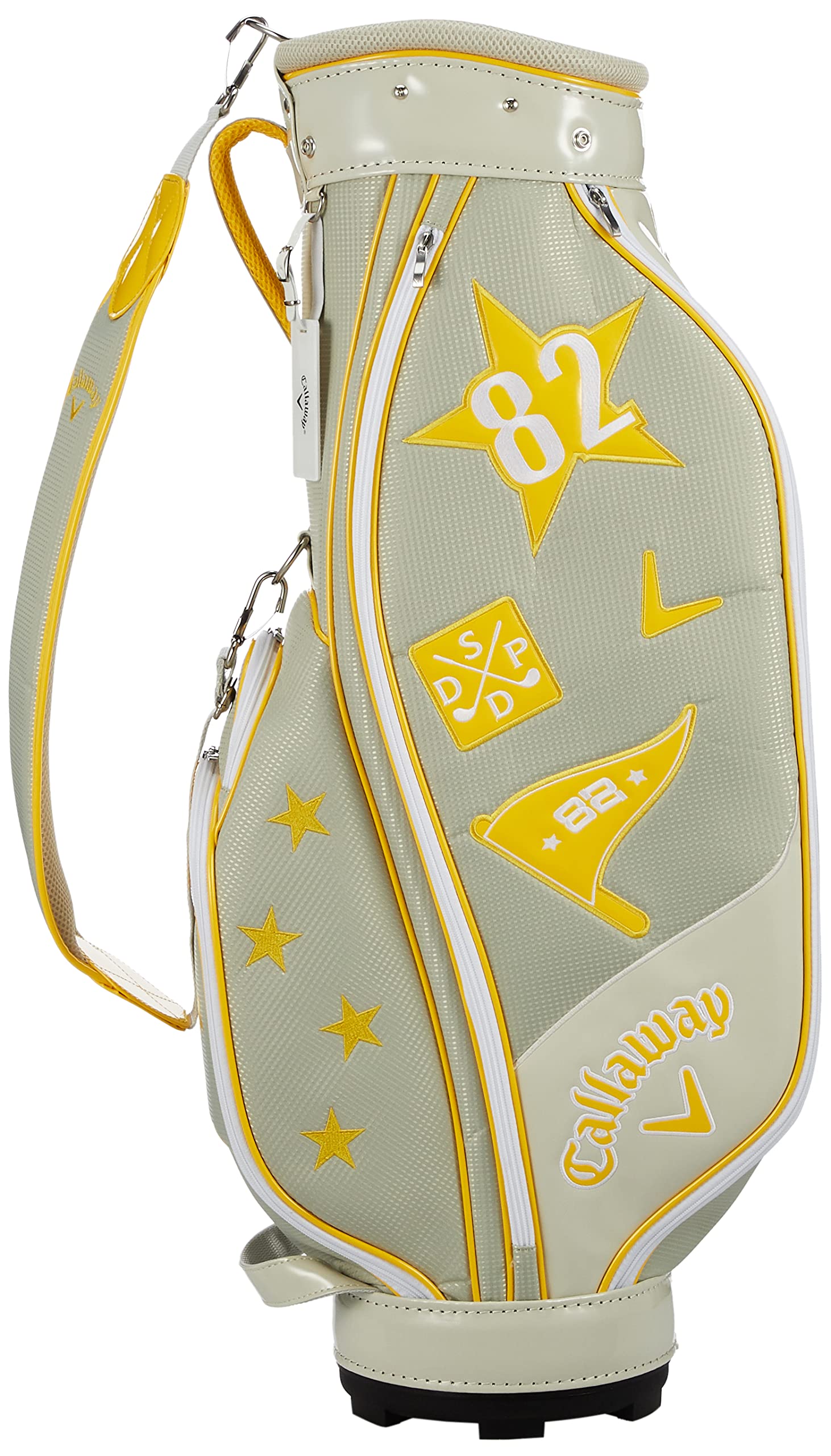 キャロウェイ　キャディバッグ グレー/イエロー 星82 キャロウェイキャディバッグ グレー/イエロー 星82