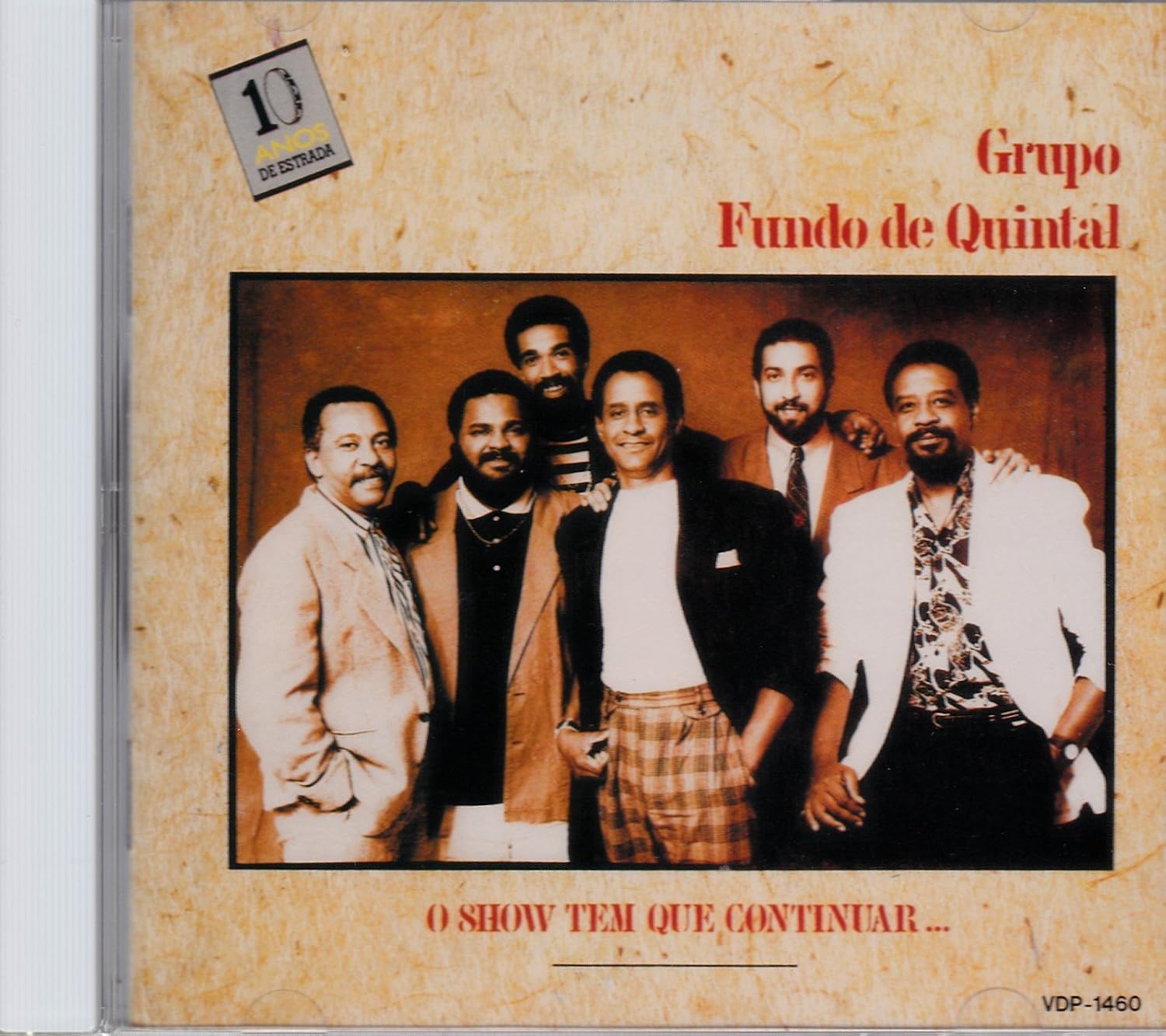 FUNDO DE QUINTAL GRUPO FUNDO DE QUINTAL - O Show Tem Que Continuar - CD