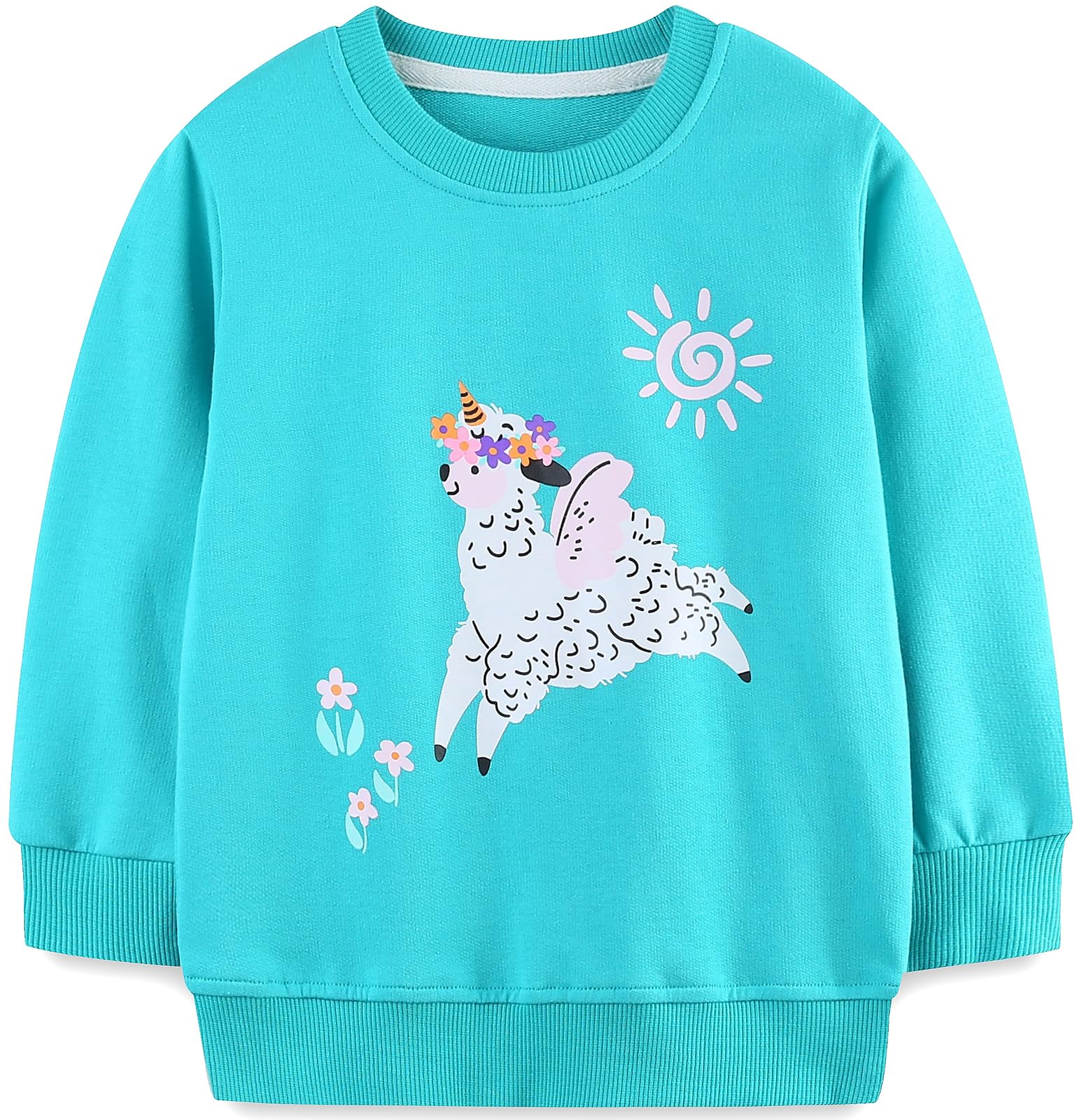 Girls Sweatshirt for Kids Cotton Top Casual Jumper Girl T Shirt Toddler Clothes Long Sleeve Pullover Age 1-12 Years — view 11
