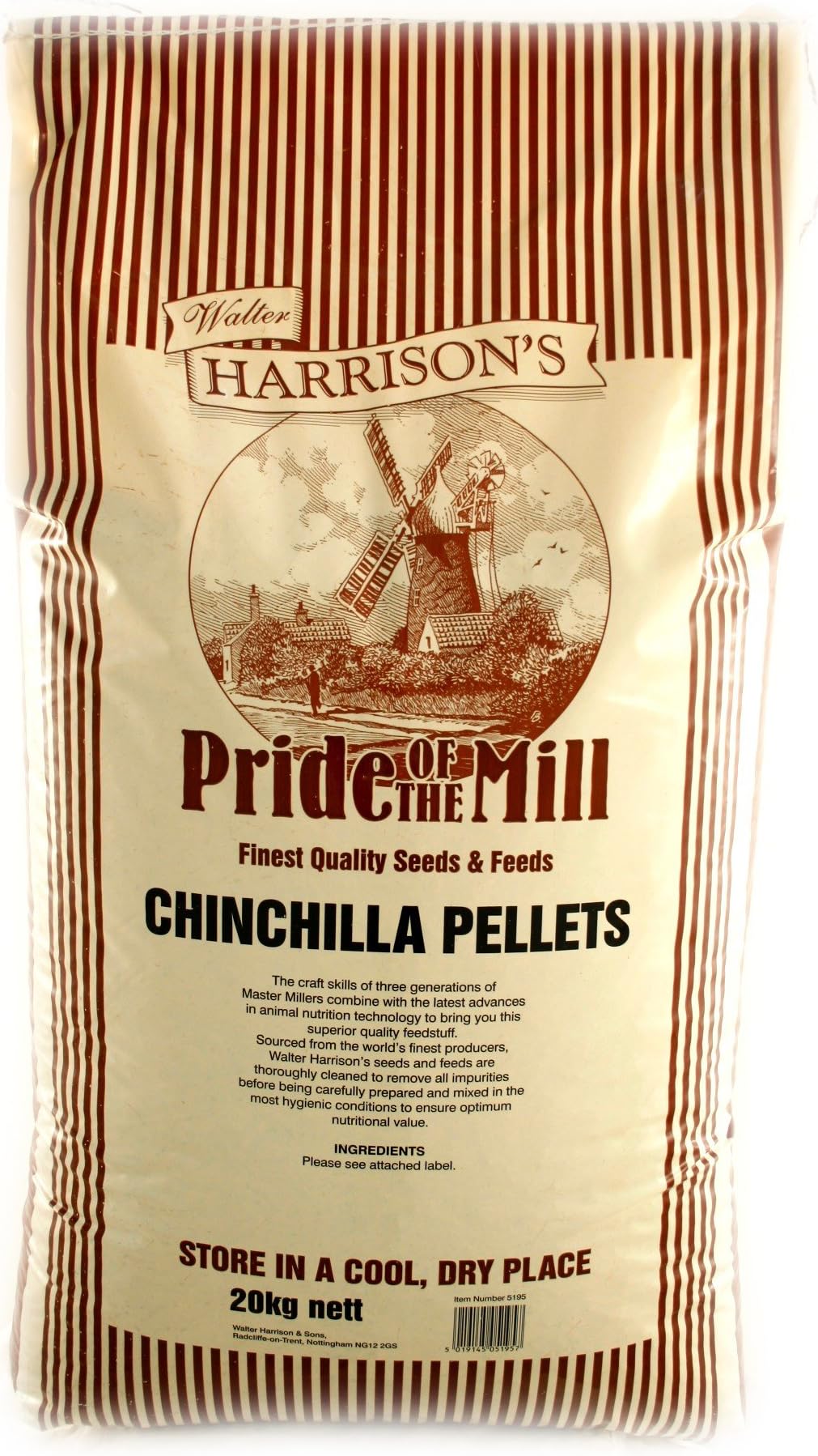 Harrisons Chinchilla Pellets 20kg