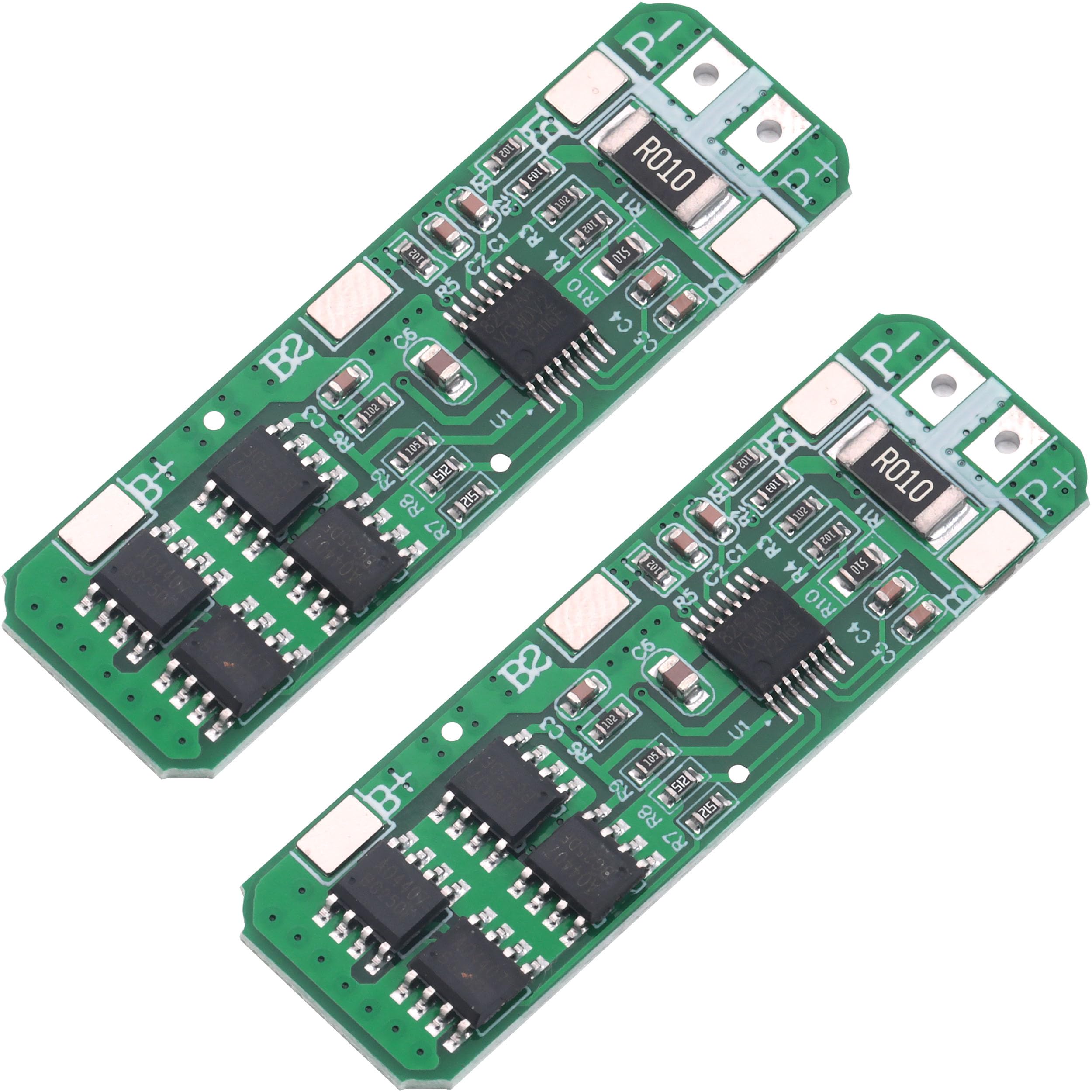 0122　爆電力❗12V 50Ah インフォリチウム電池 BMS搭載 電動ボート Amazon.com: 2Pcs 3S 11.1V 12.6V 10A BMS Protection Board, 18650 Li