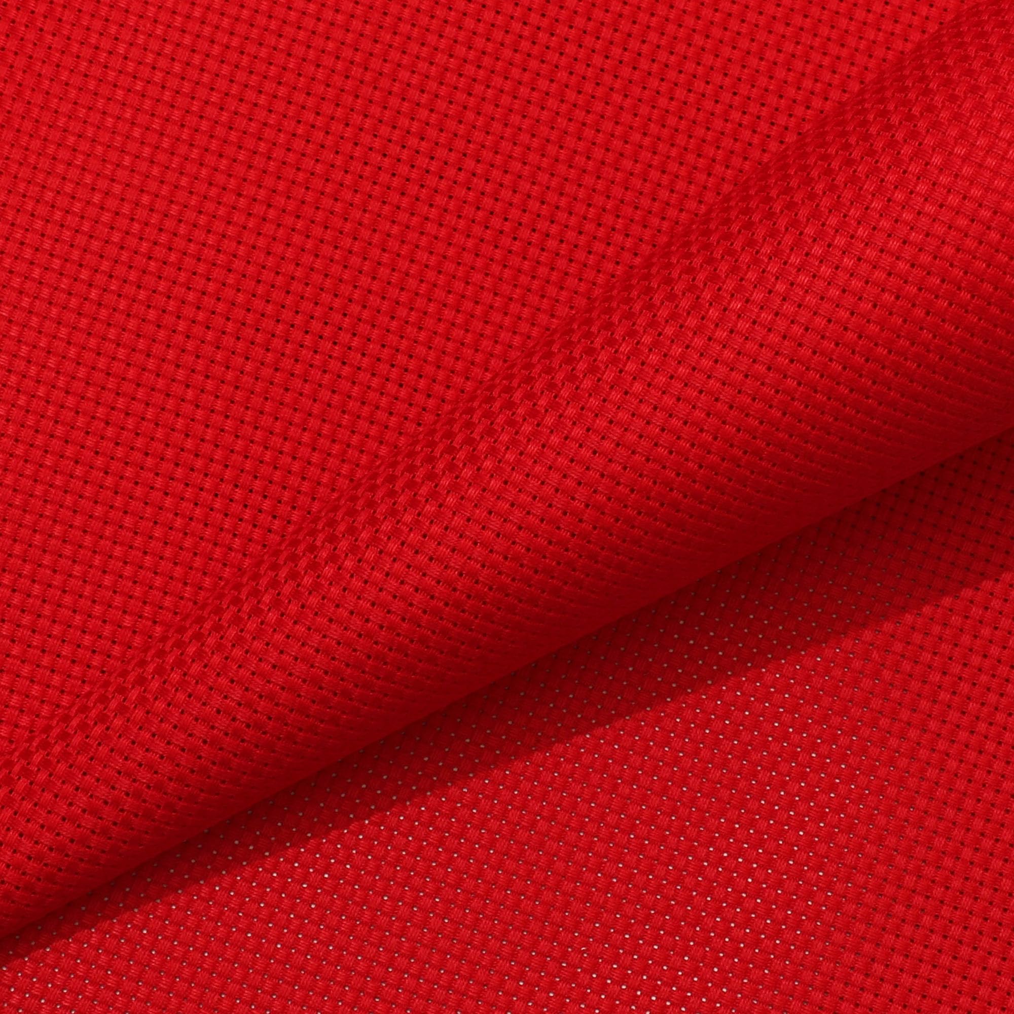 Aida Cloth 11 Count Cross Stitch Fabric,19×28inch (11CT,Red)