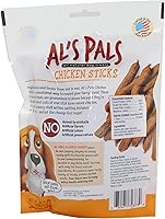 Vista 2 de Gold Rush Farms AL's Pals All Natural Dog Treats - Palitos de pollo de 7.8 onzas
