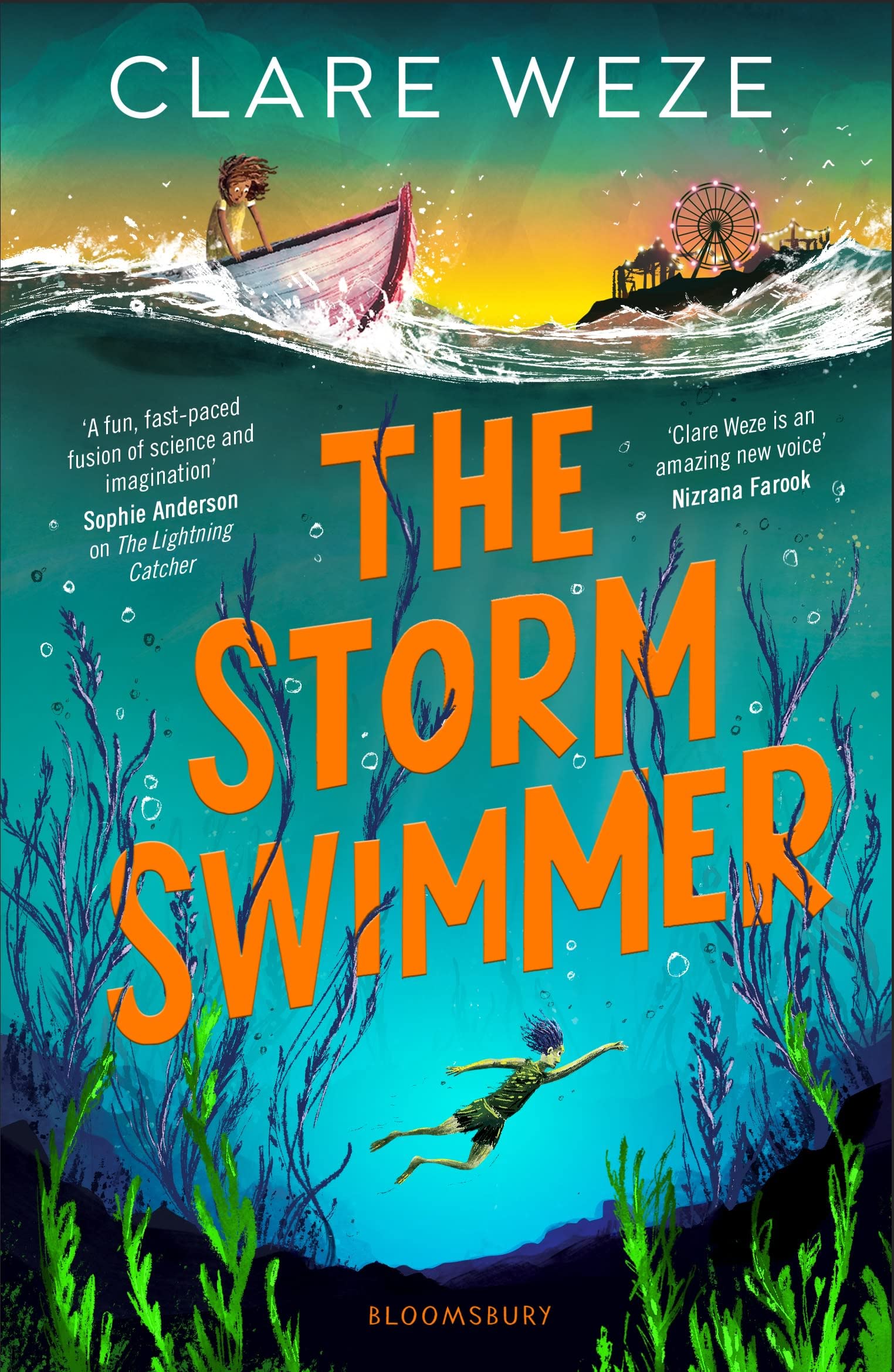 Clare Weze The Storm Swimmer Paperback Book