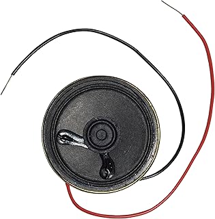 EX ELECTRONIX EXPRESS 2 Inch 0.5 Watt Round Speaker with Wire Leads - 8 ohm