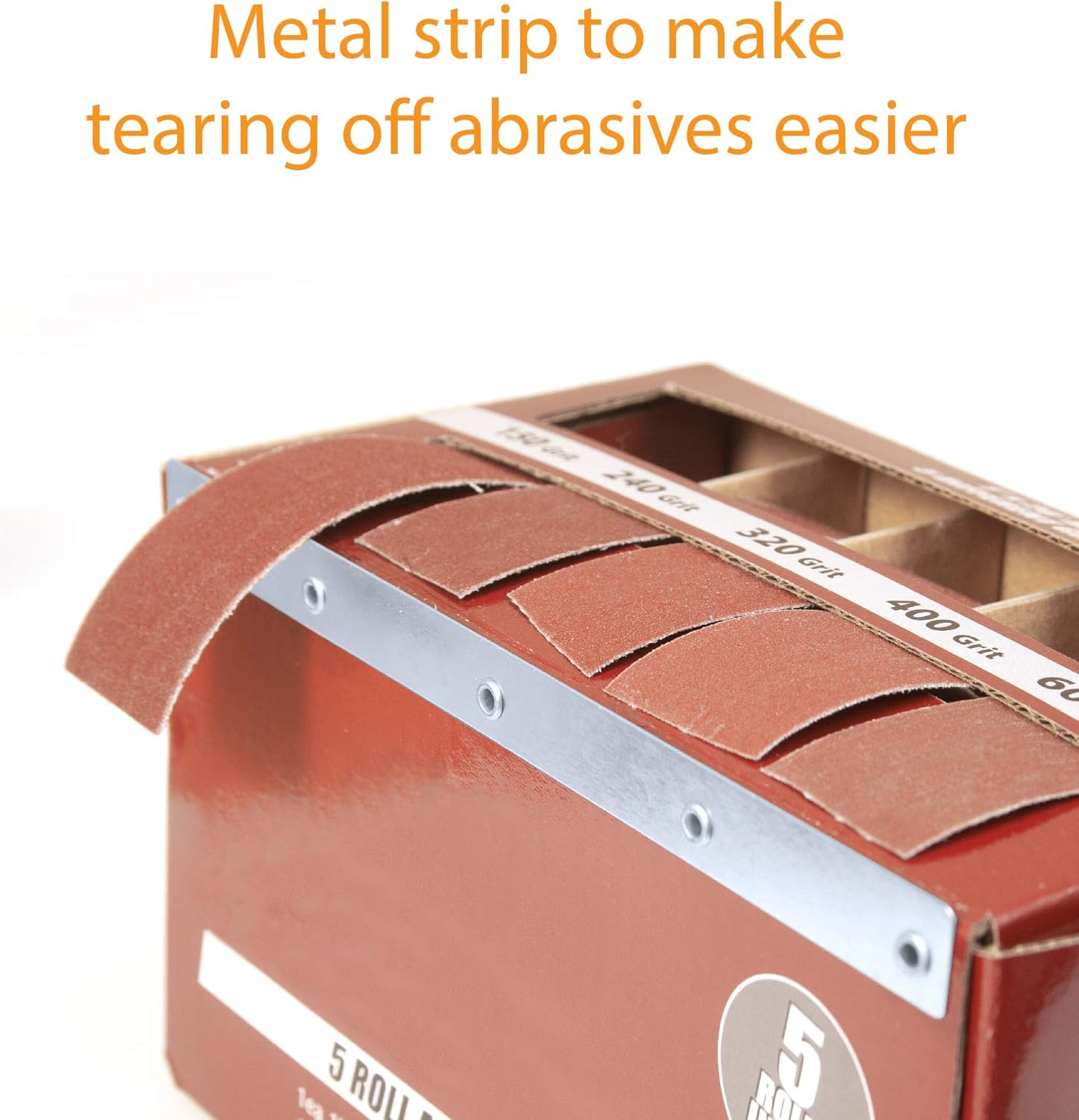 Lіmіtеd Dіѕсоunt Boxed Multi-Roll Assorted Abrasive Rolls For Wood Turners, Furniture Repair, Woodworkers, Metal Workers and Automotive Body Work In Assorted Grits, Includes 150, 240, 320, 400 and 600 Grit Rolls