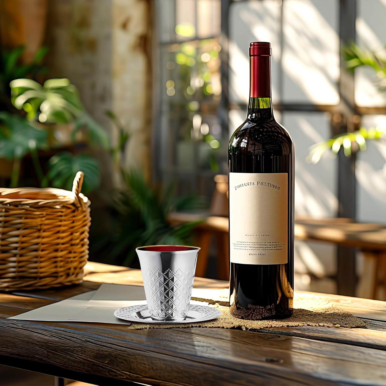 Smarty Had A Party Disposable Plastic Cups, Value Set Drinkware for Wedding and All Occasions (Silver, Value Set (55 Cups + 5 Saucers))