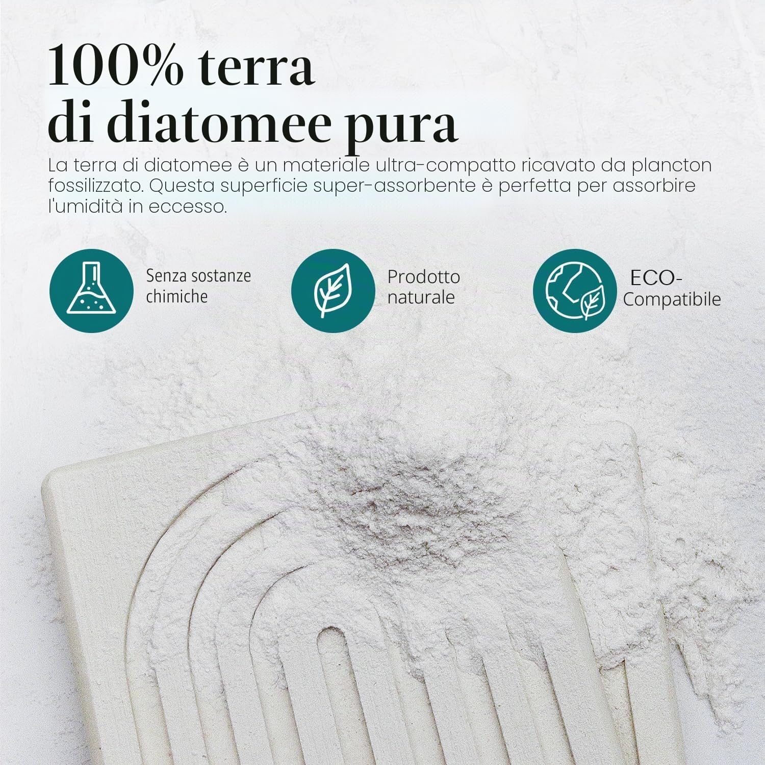 Vassoio per lavello in pietra ad asciugatura istantanea, ad asciugatura rapida, paraspruzzi per cucina, tappetino assorbente per rubinetto del bancone del bagno (grigio scuro, 60 x 10 cm)