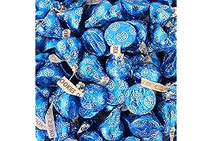 HERSHEY'S KISSES Cookies 'N' Creme Candy Blue Foil Wrapped, It's a Boy...