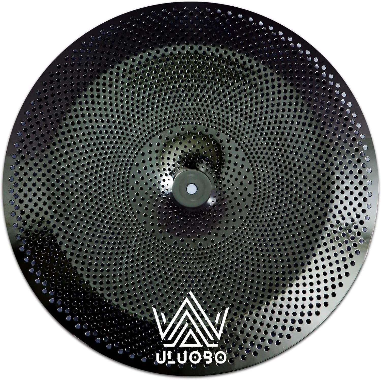 18 inches Low Volume China Cymbal for Quiet Practice (Black)