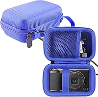 Vista 8 de WERJIA Estuche rígido de viaje EVA para cámara digital Ricoh GR III HDF/GR IIIx/GR III/GR II/GR/GR IIIx HDF (negro)