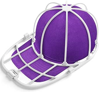 Hat Washer for Washing Machine and Dishwasher - Durable Plastic Hat Cleaner for Baseball Caps for Adults and Kids