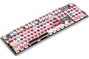 Corn K520 Lipstick Mechanical Keyboard: Retro Design, Metal Panel, and Blue Switch Technology