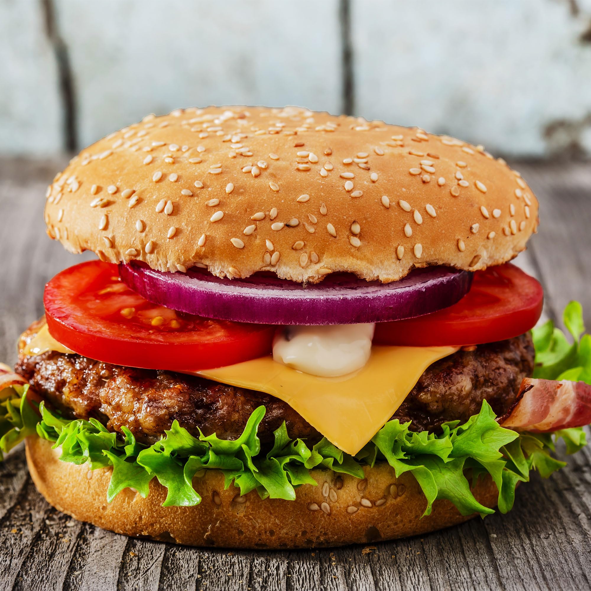 Big Al'S Frozen Flame Cooked Burgers 4oz - 2x24
