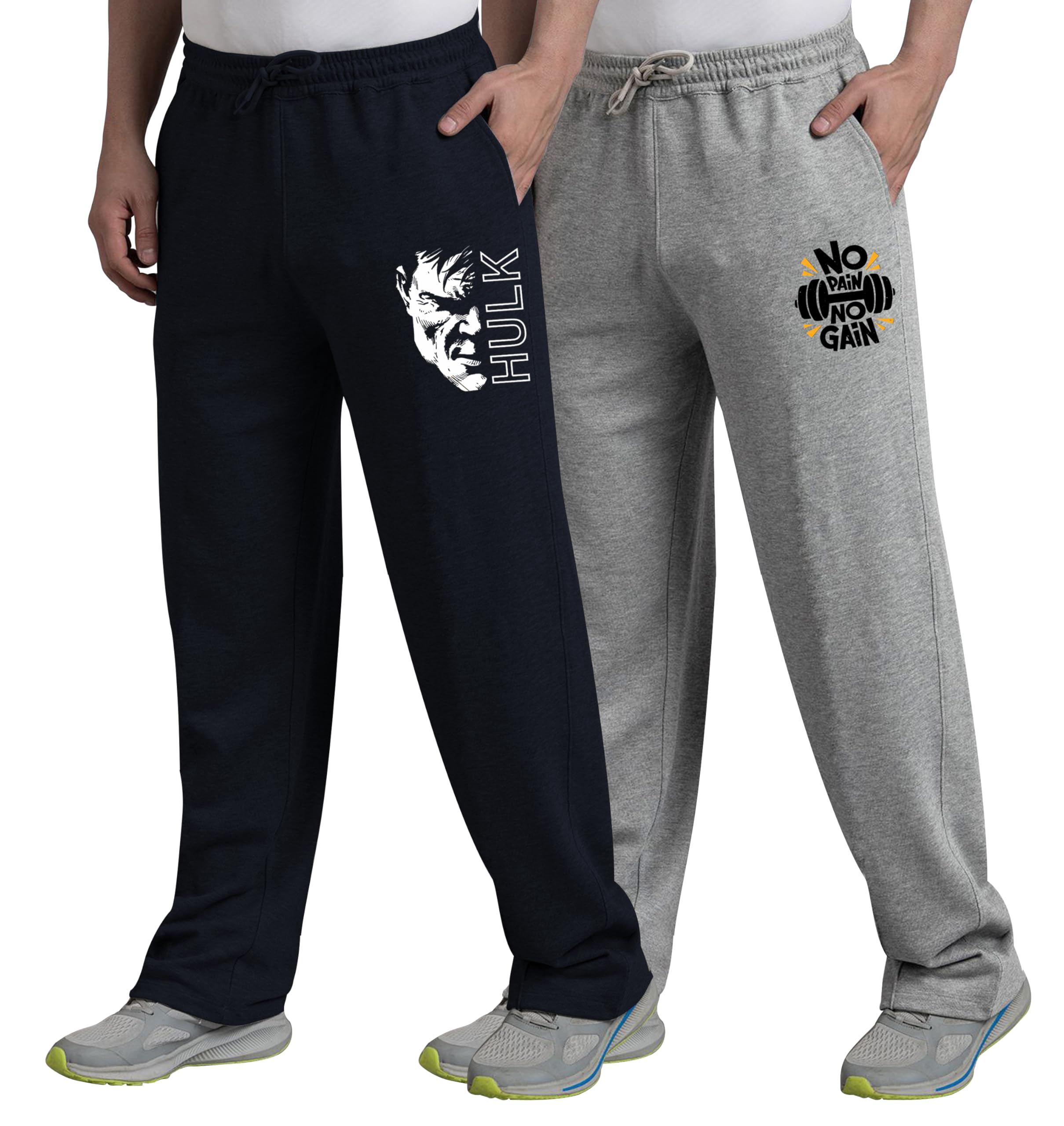 West Gate Clothing Plus Size Men's Regular Fit Trackpants | Men's Track Pant Combo Pack 2 | Mens Stylish Trackpants | A58-59-60 | 2XL,3XL,4XL,5XL-picture-25