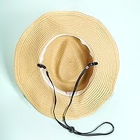 Vista 6 de Sucrain 5 clips ajustables para sombrero, cordón de barbilla para golf, pesca, navegación