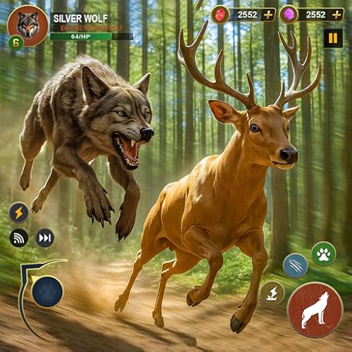 The Wolf Simulator Deeer In City