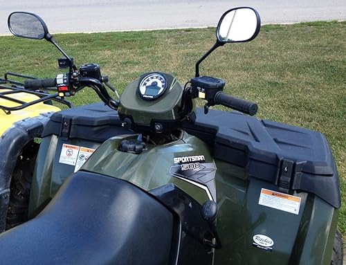 Miniatura 5 de Juego de espejos retrovisores universales para ATV (izquierdo y derecho)