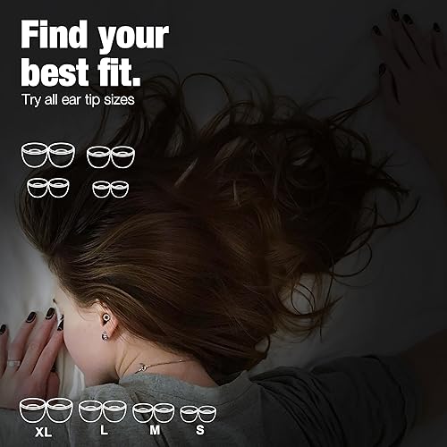 Miniatura 3 de Tapones para los oídos para dormir, cancelación de ruido y ruido del viento de la motocicleta, tapones reutilizables y protección auditiva en