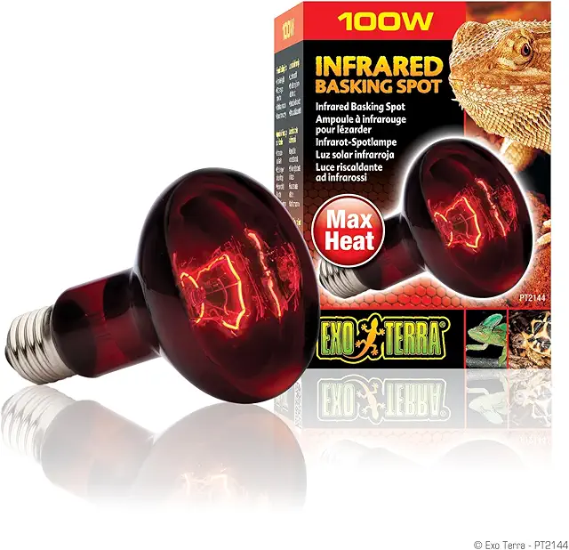 Exo Terra Infraröd Baskingslampa 100W för Terrarium