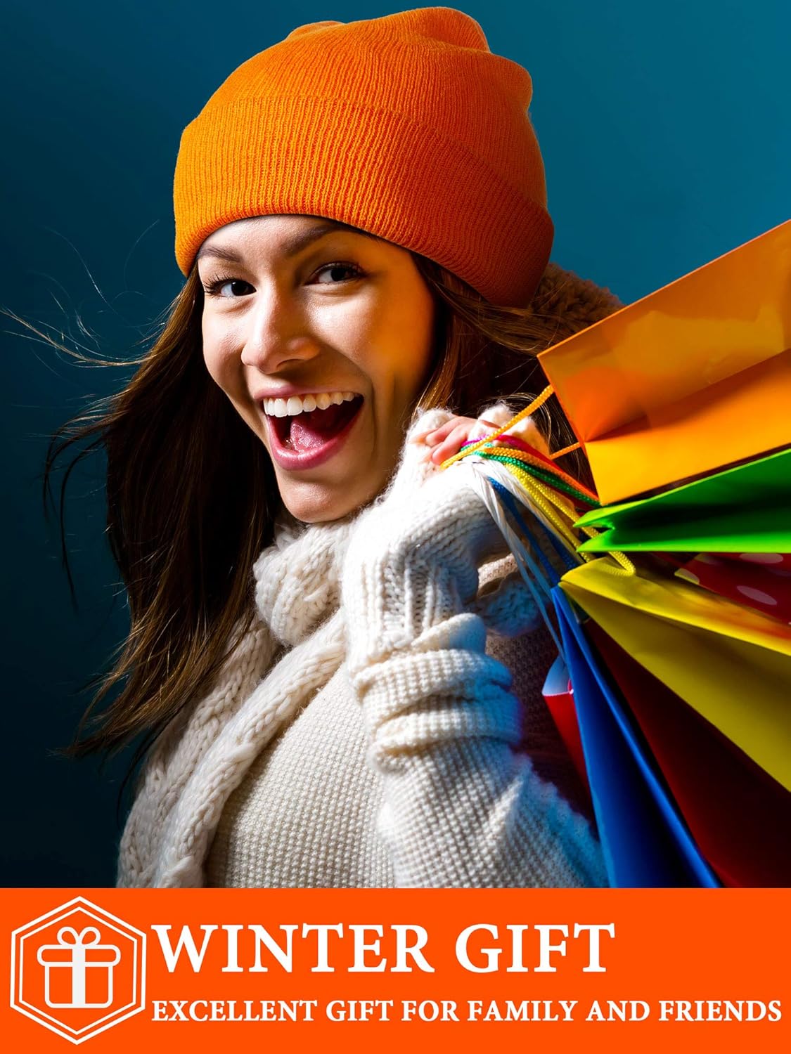 Geyoga 4/6 Pack Beanie Hats Pack for Men Women Winter Hats Knitted Cuffed Beanie Caps - Image 5