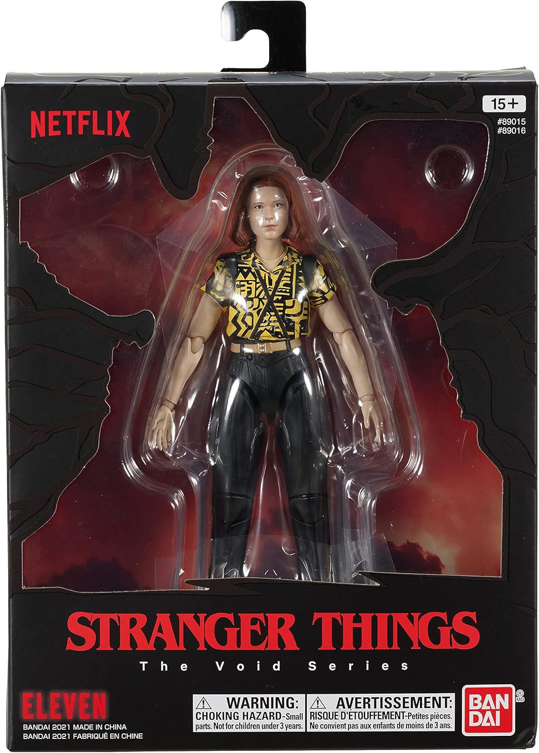 Bandai Namco - Stranger Things - Eleven (Yellow Outfit), 6” Hawkins Figure Collection Action Figure