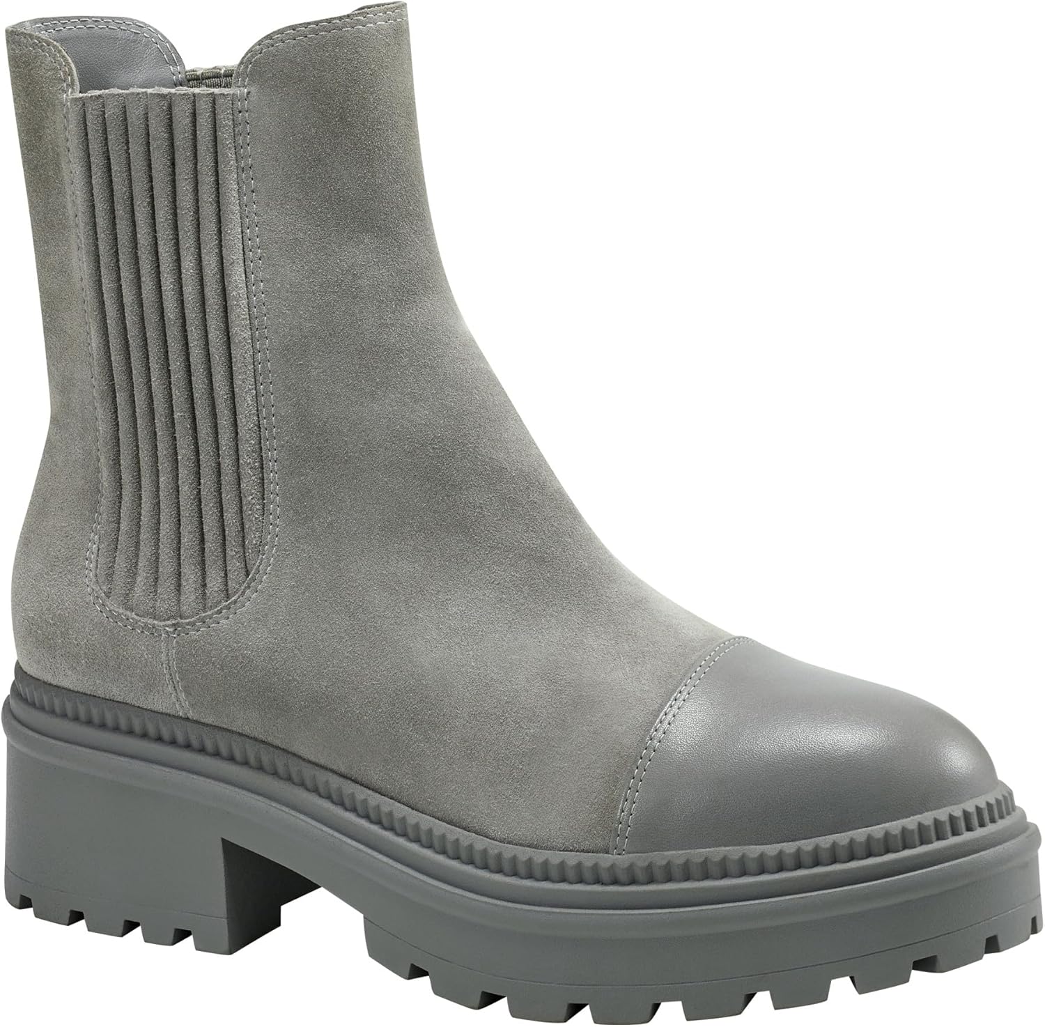 Marc Fisher LTD Women's Hadria Ankle Boot, Grey 050, 8.5