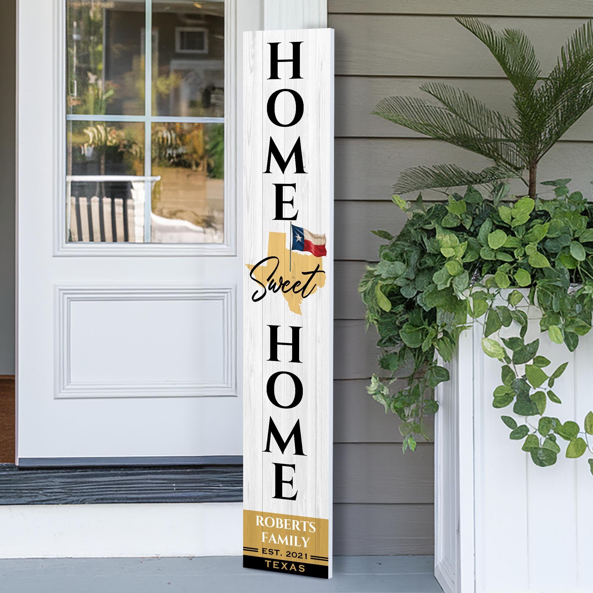 Amazon.com: Personalized Texas Welcome Sign for Front Porch