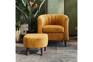 LINSY Velvet Vintage Chair