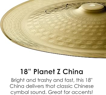 Zildjian Planet Z China Cymbal (ZP18CH) : Amazon.in: Musical