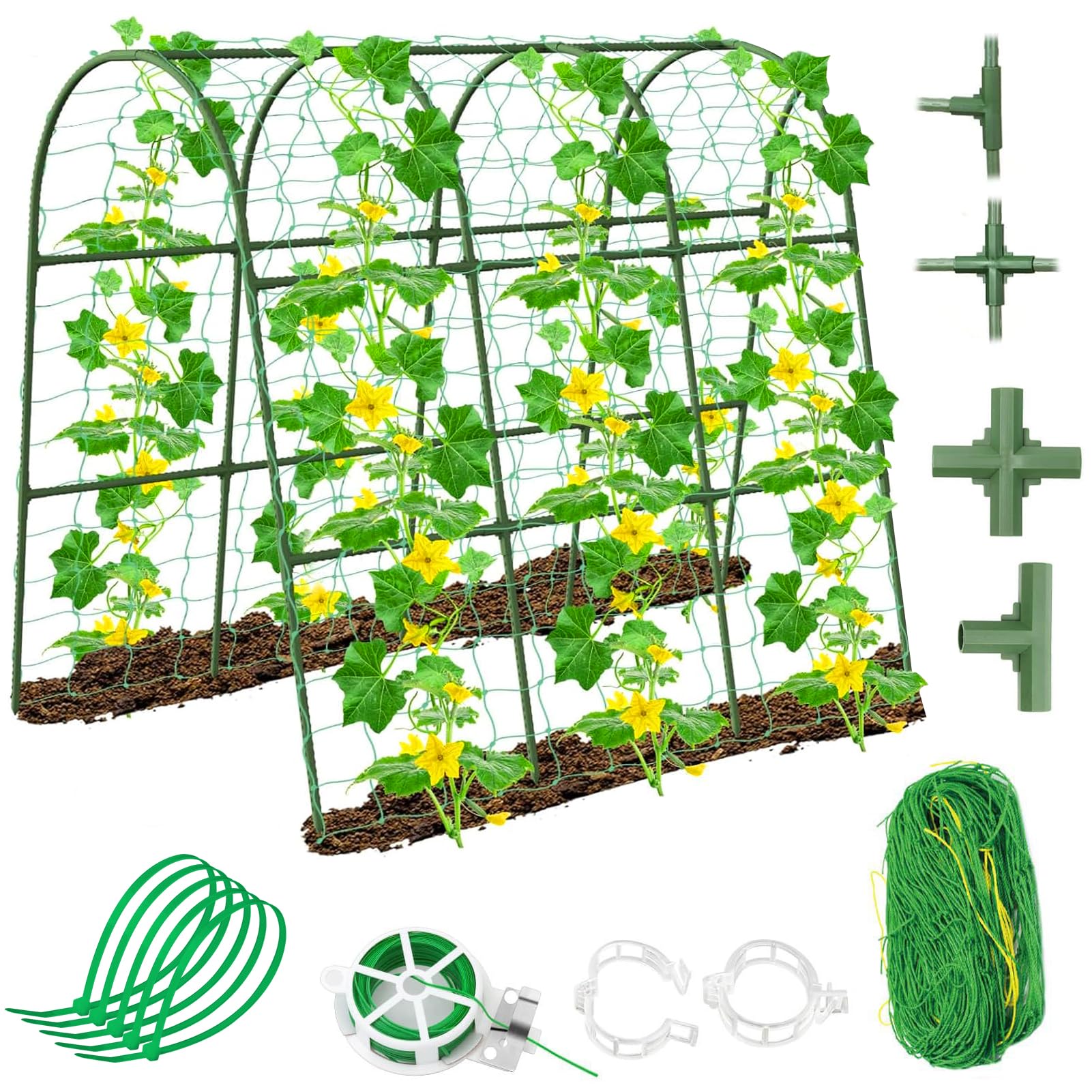 Treillis plante grimpante exterieur 125x80x125 cm en metal réglable